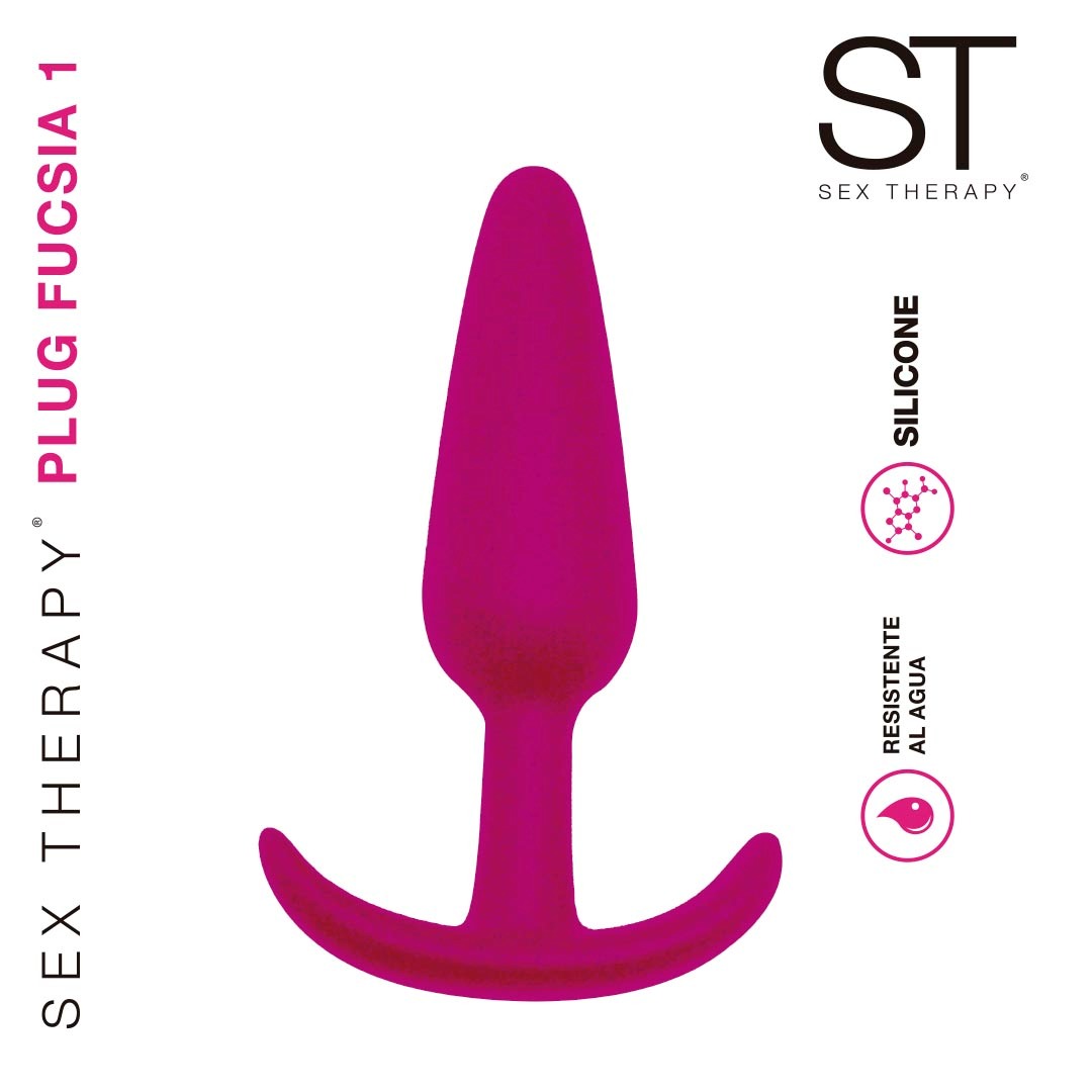 Plug anal fucsia 1