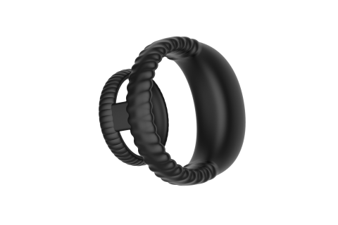 Anillo vibrador para el pene de doble anillo