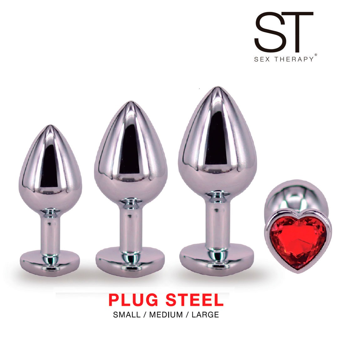 Kit Plug steel - Rojo