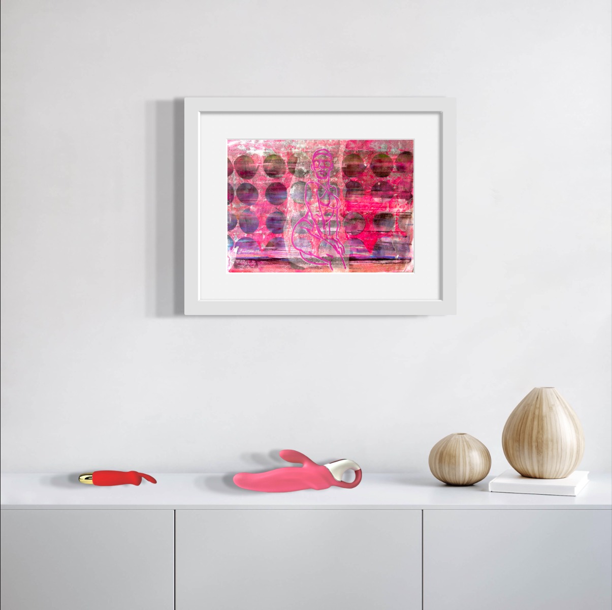 Martina en fucsia