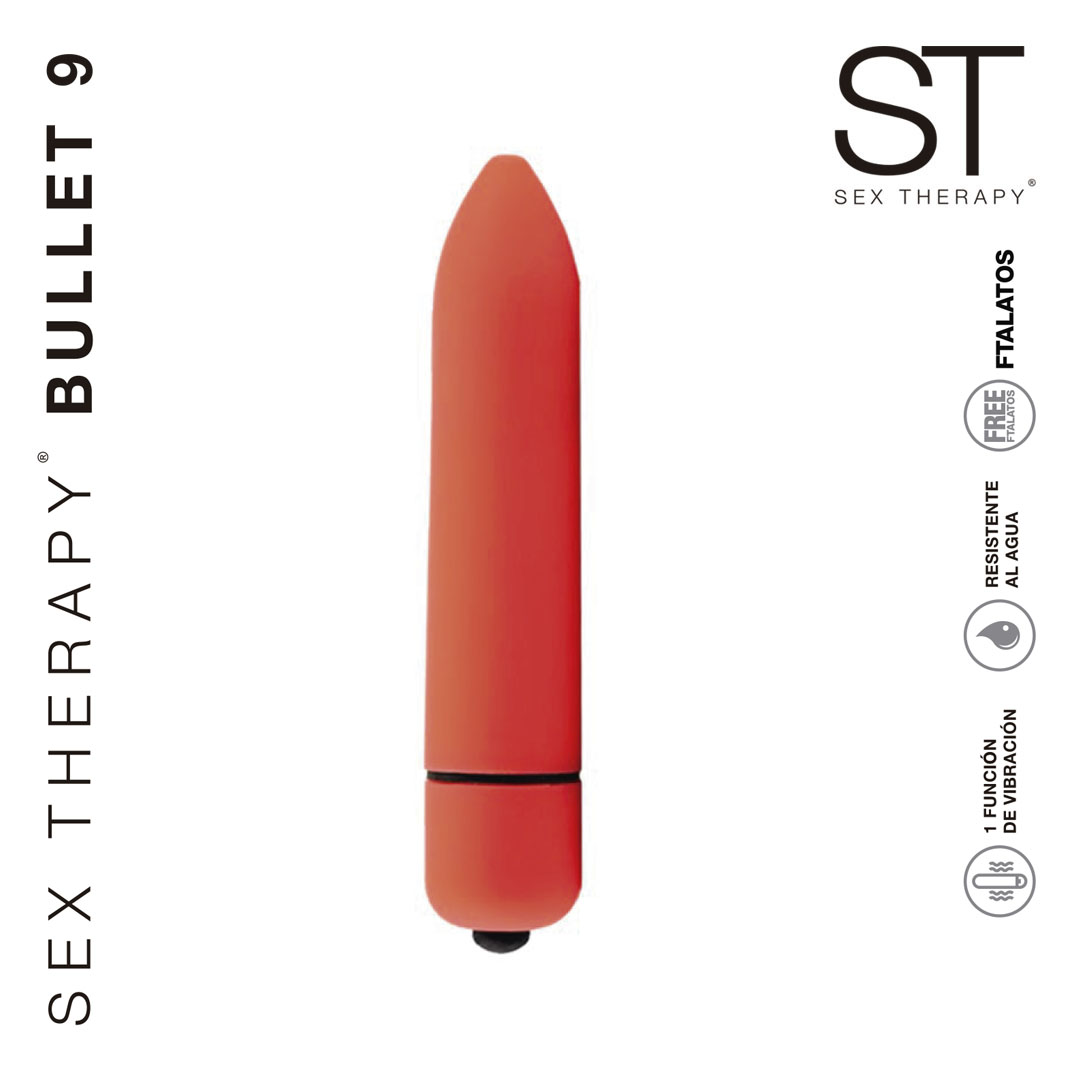 Estimulador de clitoris Bullet 9 - BY 17-201 ORANGE