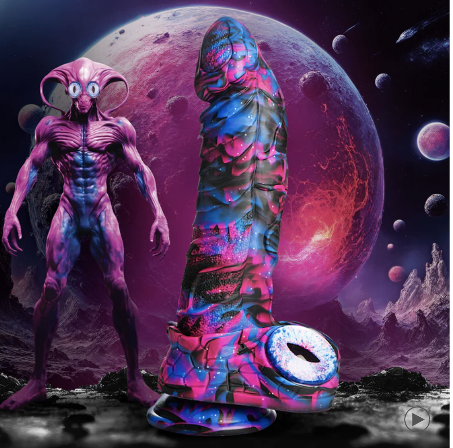 Consolador de silicona Alienoid
