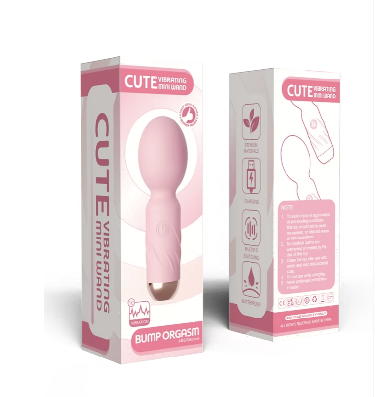 Vibrador Miniatura: Cute Mini Wand Portable