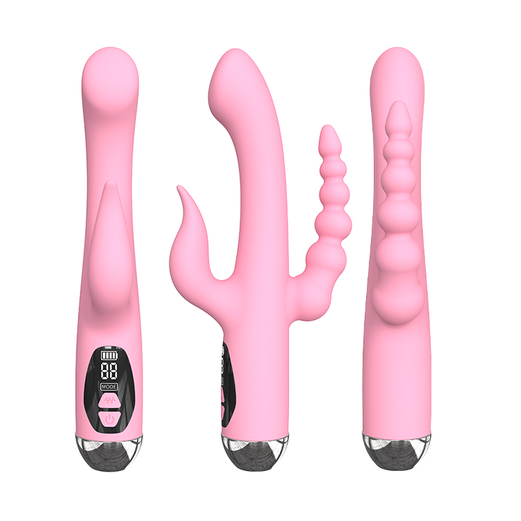 Triple estimulador Luxury Passion Pink Due