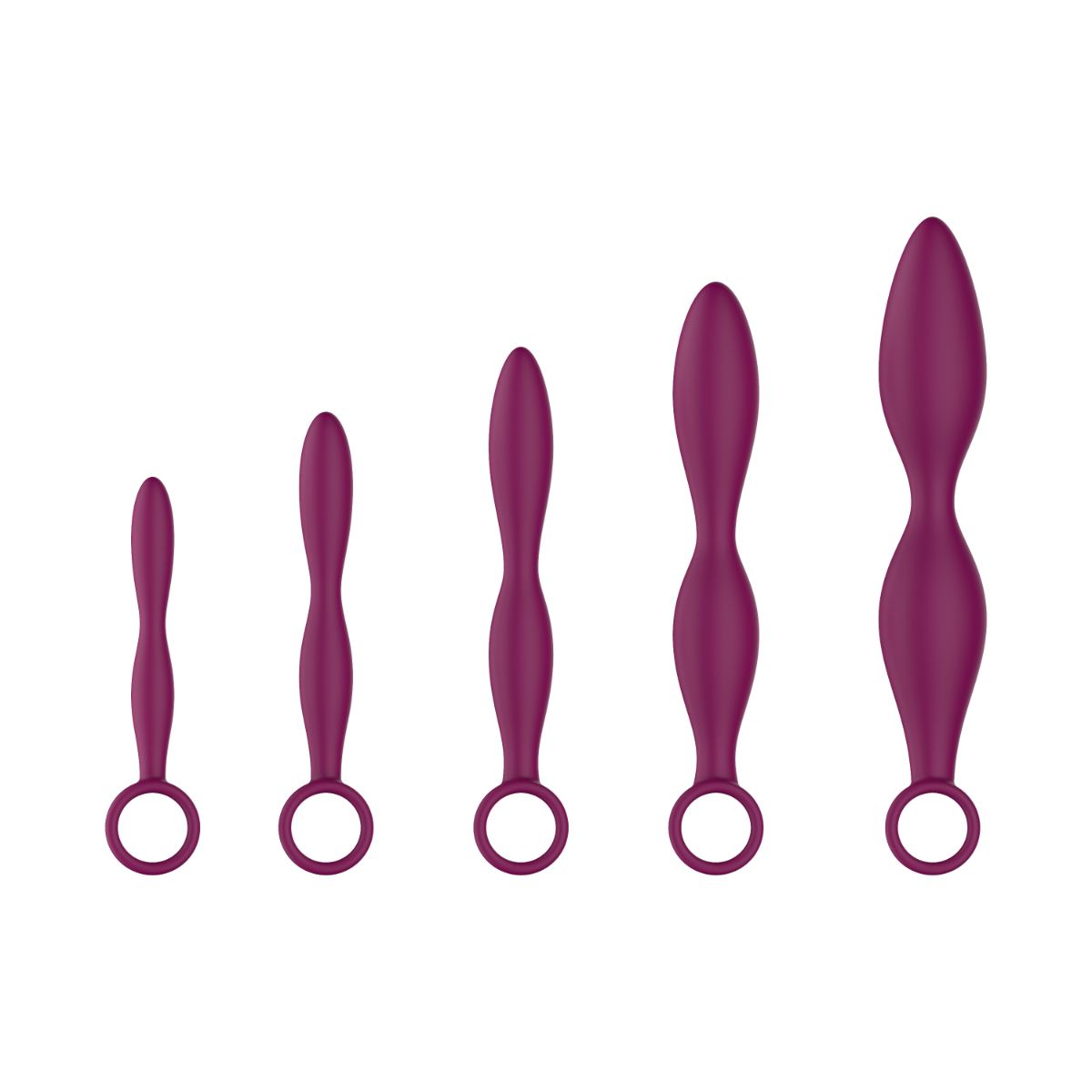 Dilatadores anales Silicone Dilator Set