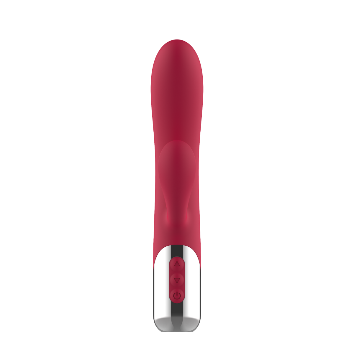 Doble estimulador - Silicone Vibrator With Tapping Rabbit