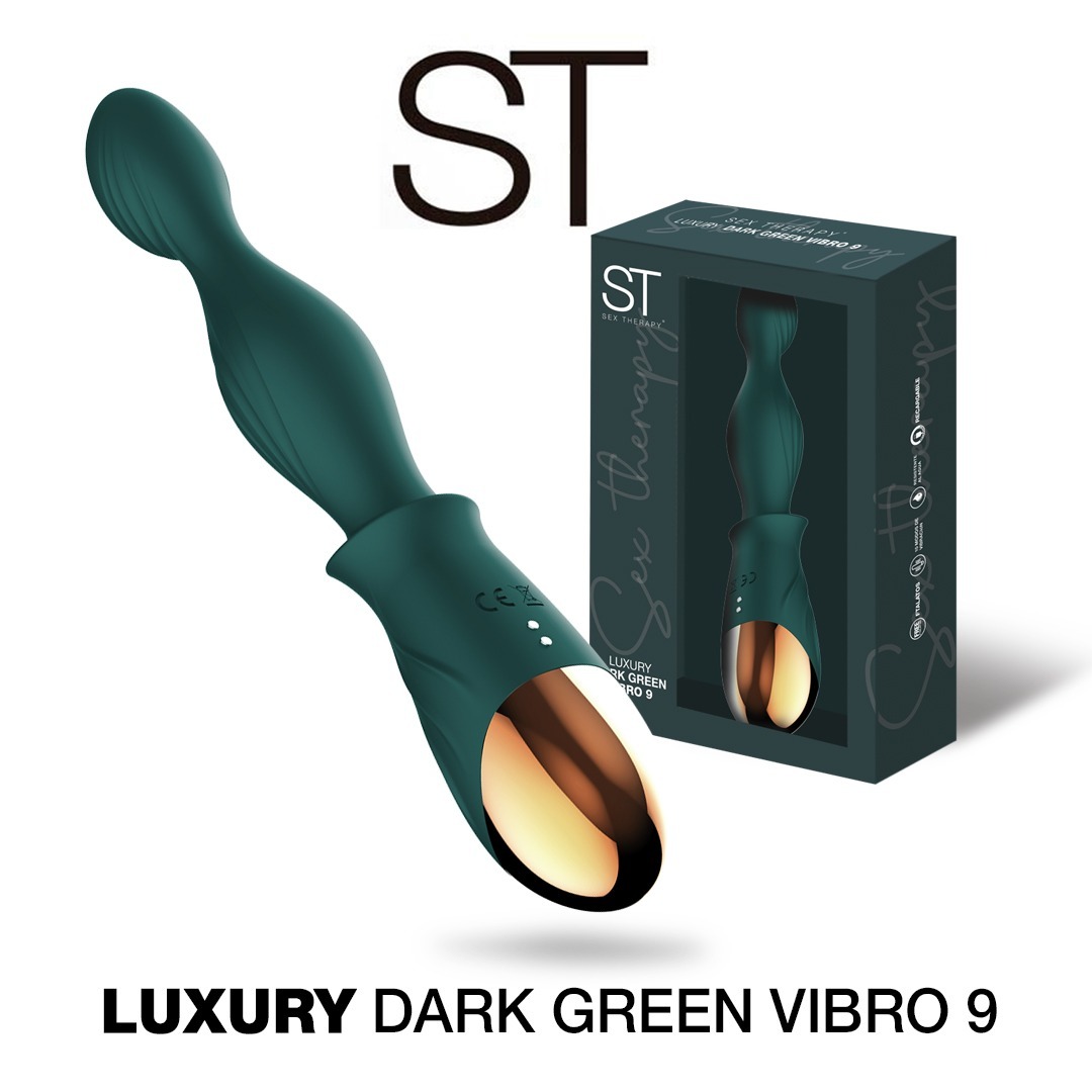 Vibrador Luxury Dark Green Vibro 9